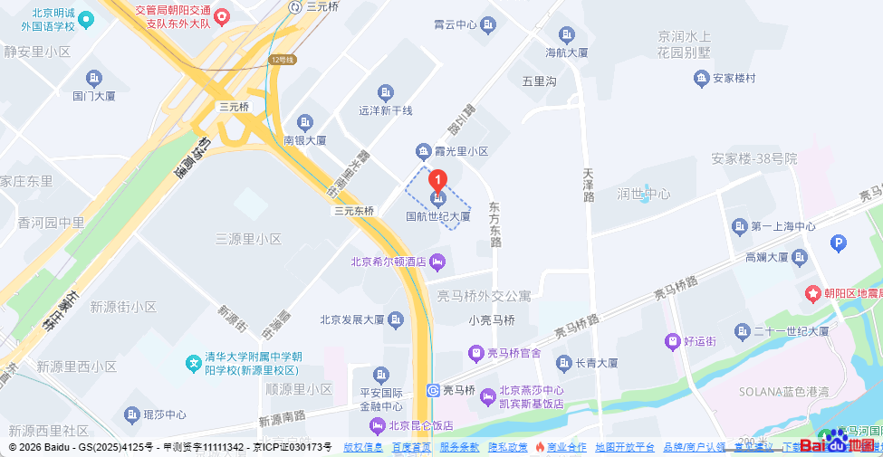 Map Beijing