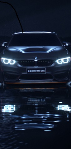 BMW M4GTS 上市广告，以水为师